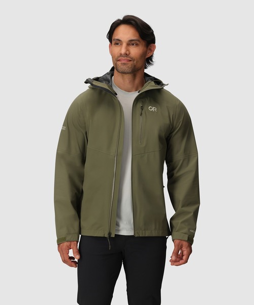 OUTDOOR RESEARCH(アウトドアリサーチ)の「OUTDOOR RESEARCH/アウトドアリサーチ Foray 3L Jacket/フォーレイ 3レイヤー ジャケット(ナイロンジャケット・メンズ・グリーン・LARGE/MEDIUM)」の5枚目の写真