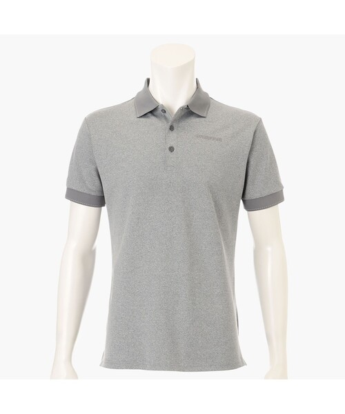 BRIEFING（ブリーフィング）の「【BRIEFING GOLF／ブリーフィングゴルフ】MEN’S BG FLAG POLO（ポロシャツ・メンズ・ホワイト/グレー/ブラック・M/L）」の3枚目の写真