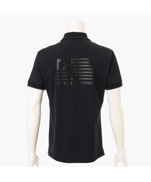 BRIEFING（ブリーフィング）の「【BRIEFING GOLF／ブリーフィングゴルフ】MEN’S BG FLAG POLO（ポロシャツ・メンズ・ホワイト/グレー/ブラック・M/L）」の14枚目の写真