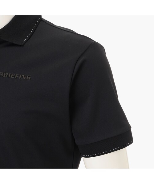 BRIEFING（ブリーフィング）の「【BRIEFING GOLF／ブリーフィングゴルフ】MEN’S BG FLAG POLO（ポロシャツ・メンズ・ホワイト/グレー/ブラック・M/L）」の19枚目の写真