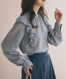 La boutique BonBon | 【最強愛され】シアーウールラッフルフリルブラウス(シャツ/ブラウス)