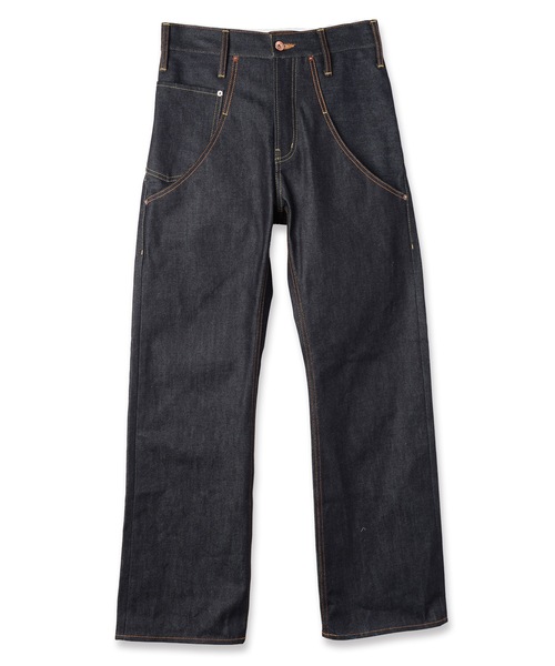amok（アモク）の「CLASSIC DENIM PANTS（デニムパンツ・メンズ・インディゴブルー・L/M/S）」の4枚目の写真