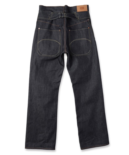amok（アモク）の「CLASSIC DENIM PANTS（デニムパンツ・メンズ・インディゴブルー・L/M/S）」の5枚目の写真