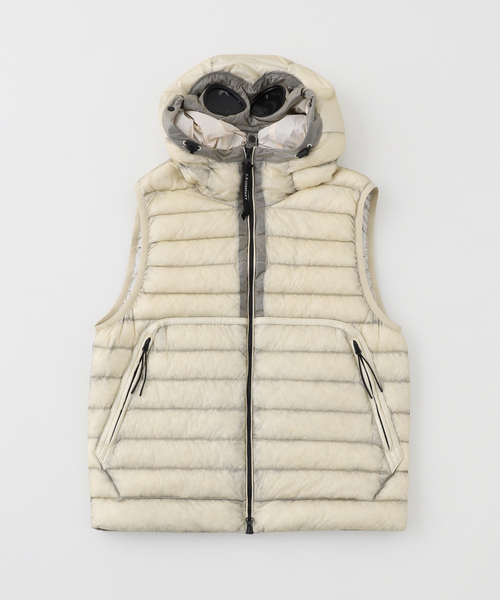 C.P. Company D.D. Shell ダウンベスト ベージュ C.P. Company / シーピーカンパニー VEST IN DD-SHELL（ダウンベスト