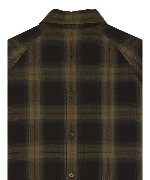 Ameri(アメリ)の「OMBRE CHECK VARIATION SHIRT(シャツ/ブラウス・レディース・グレー/ブラウン・FREE)」の17枚目の写真