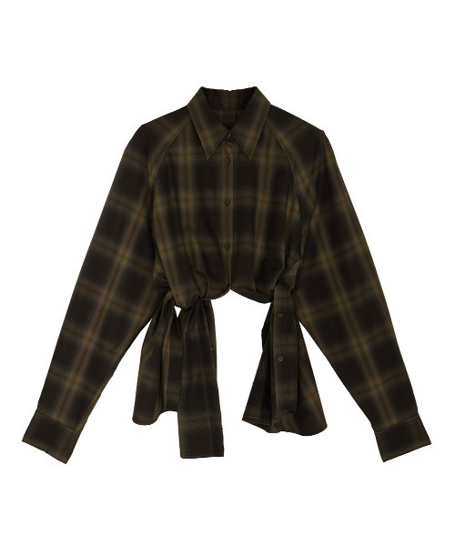 OMBRE CHECK VARIATION SHIRT（シャツ/ブラウス）｜Ameri