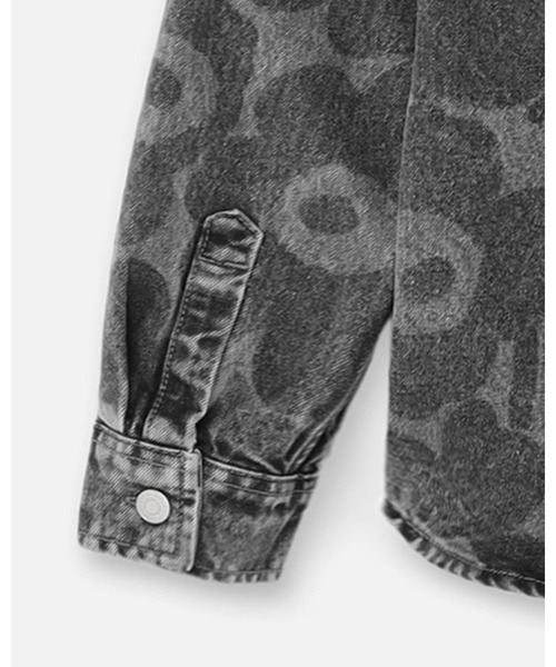 marimekko(マリメッコ)の「【Maridenim】 Vaihe Unikko / shirt(シャツ/ブラウス・レディース・ライトグレー・36/40/32/42/34)」の7枚目の写真