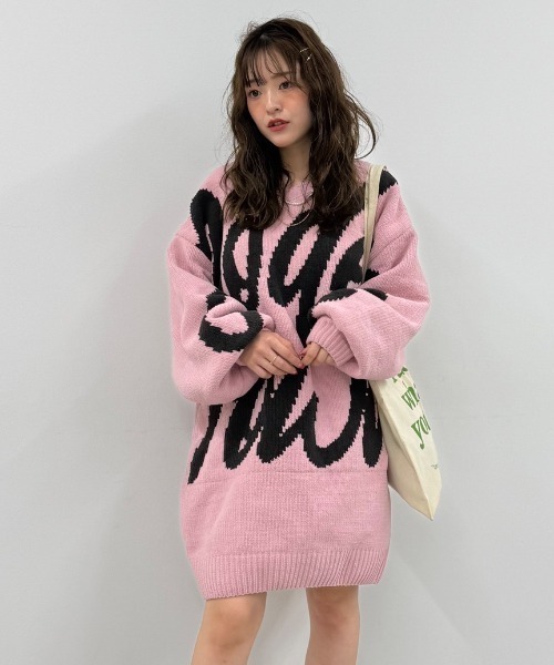 セール】ロゴ2WAYモールニットワンピース（ワンピース）｜RODEO CROWNS