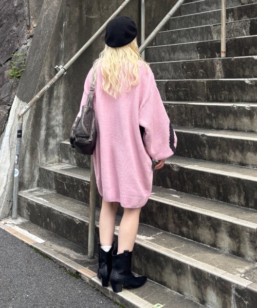 ロゴ2WAYモールニットワンピース（ワンピース）｜RODEO CROWNS WIDE