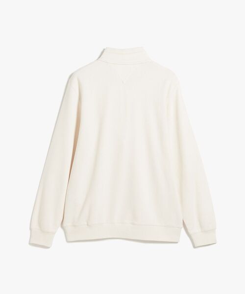 TOMMY HILFIGER(トミーヒルフィガー)の「ギフティングフレンチリブ1/4ジッププルオーバー(スウェット・メンズ・オートミール/ブラック/グリーン/レッド/ホワイト・MEDIUM/SMALL/X-LARGE/LARGE)」の6枚目の写真