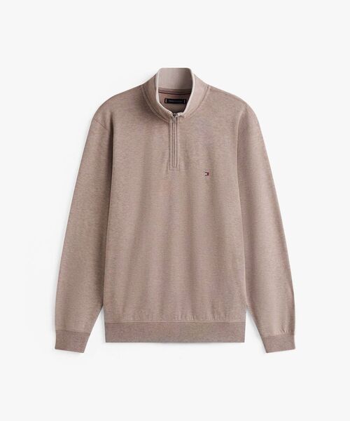 TOMMY HILFIGER(トミーヒルフィガー)の「ギフティングフレンチリブ1/4ジッププルオーバー(スウェット・メンズ・オートミール/ブラック/グリーン/レッド/ホワイト・MEDIUM/SMALL/X-LARGE/LARGE)」の22枚目の写真