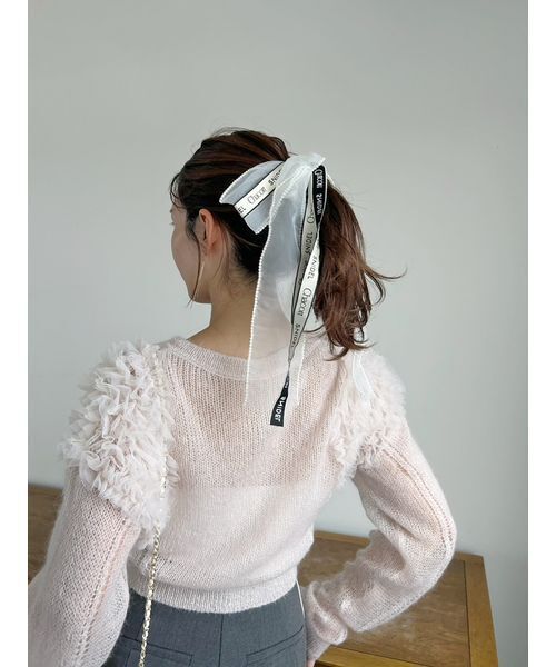 スナイデル　チャコット　シュシュ　CHACOTT Chacott】コラボシュシュ（ヘアアクセサリー）｜SNIDEL