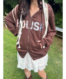 WC（ダブル シー）の「《大HIT中★新色追加》パッチワークロゴパーカー（パーカー）」