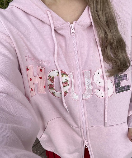 大HIT中☆新色追加》パッチワークロゴパーカー（パーカー）｜WC