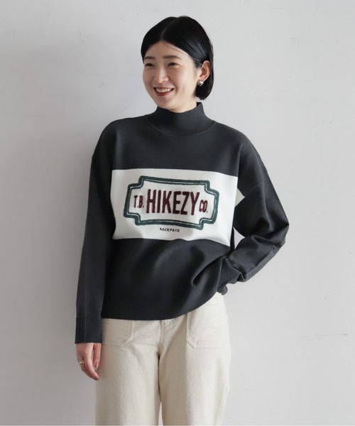 HIKEZYチェーン刺繍 ニットP/O | NOMBRE IMPAIR