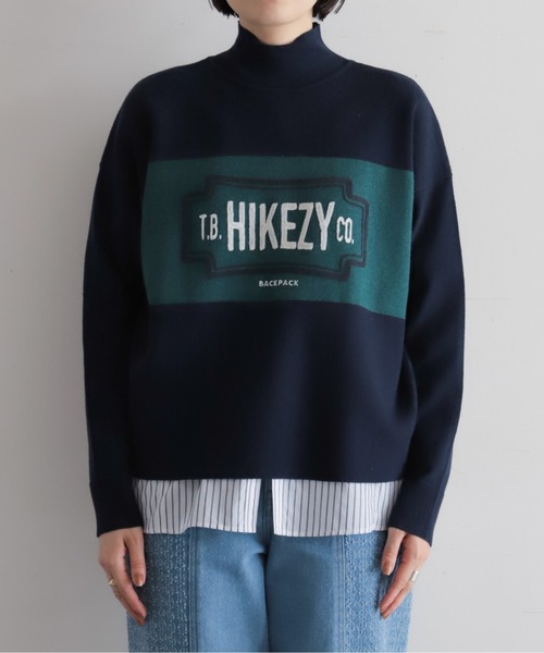 HIKEZYチェーン刺繍 ニットP/O | NOMBRE IMPAIR