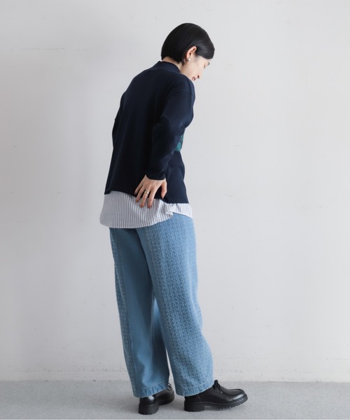 HIKEZYチェーン刺繍 ニットP/O | NOMBRE IMPAIR
