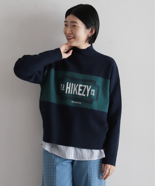 HIKEZYチェーン刺繍 ニットP/O | NOMBRE IMPAIR