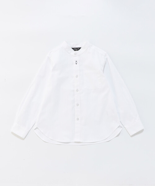 COMME CA ISM（コムサイズム）の「【WEB限定】バンドカラーシャツ（シャツ/ブラウス・キッズ・ストライプ/ホワイト・130cm/140cm/150cm/160cm/110cm/120cm）」の19枚目の写真