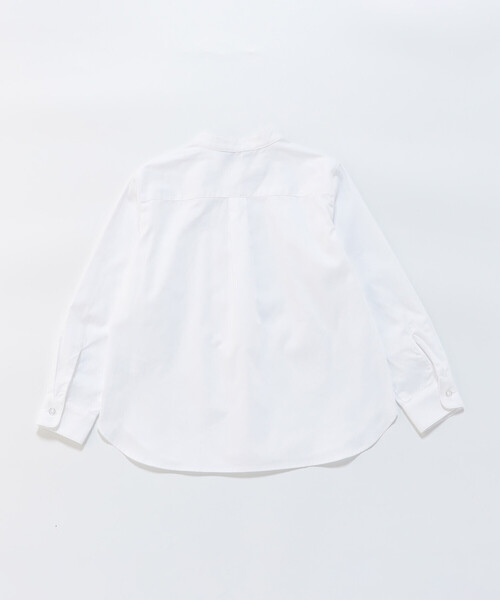 COMME CA ISM（コムサイズム）の「【WEB限定】バンドカラーシャツ（シャツ/ブラウス・キッズ・ストライプ/ホワイト・130cm/140cm/150cm/160cm/110cm/120cm）」の18枚目の写真