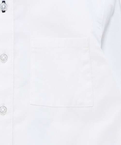 COMME CA ISM（コムサイズム）の「【WEB限定】バンドカラーシャツ（シャツ/ブラウス・キッズ・ストライプ/ホワイト・130cm/140cm/150cm/160cm/110cm/120cm）」の4枚目の写真