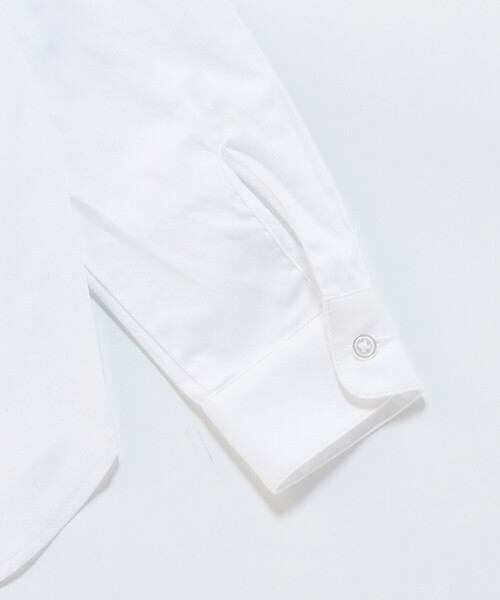 COMME CA ISM（コムサイズム）の「【WEB限定】バンドカラーシャツ（シャツ/ブラウス・キッズ・ストライプ/ホワイト・130cm/140cm/150cm/160cm/110cm/120cm）」の5枚目の写真