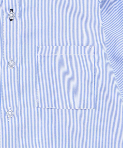 COMME CA ISM（コムサイズム）の「【WEB限定】バンドカラーシャツ（シャツ/ブラウス・キッズ・ストライプ/ホワイト・130cm/140cm/150cm/160cm/110cm/120cm）」の11枚目の写真