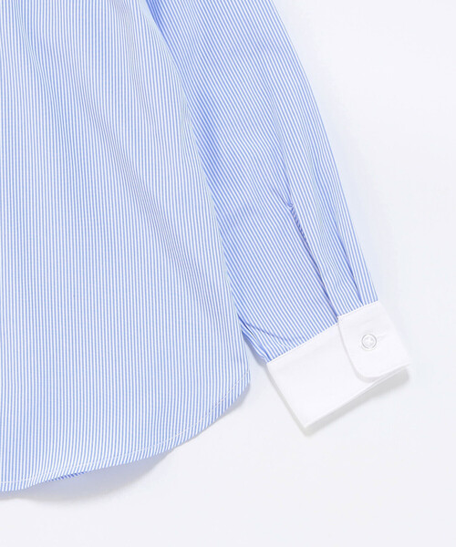 COMME CA ISM（コムサイズム）の「【WEB限定】バンドカラーシャツ（シャツ/ブラウス・キッズ・ストライプ/ホワイト・130cm/140cm/150cm/160cm/110cm/120cm）」の12枚目の写真