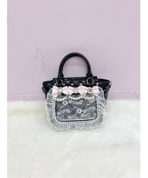 アンクルージュ 確定ファンサのおまじない 痛バッグ エナメル Ank Rouge セール】【痛バ】確定ファンサのおまじないBAG （エナメル）（トート