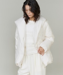 INED | ショールカラーフードダウンコート「ショート丈」(ダウンジャケット/コート)