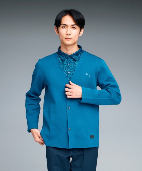 セール】PUMA プーマ メンズ ゴルフ PB ニット ジャケット