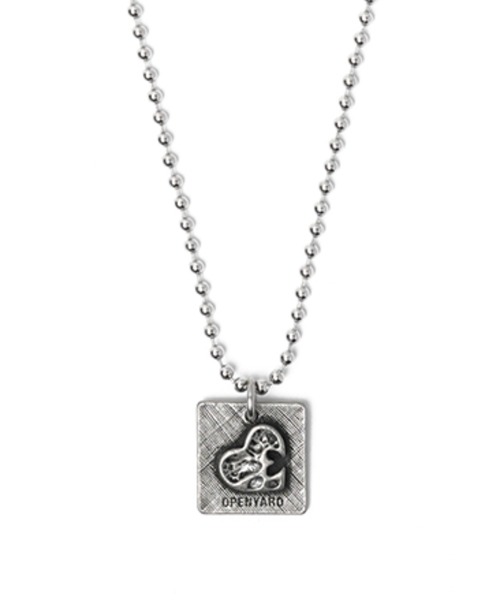 OY（オーワイ）の「『OY/オーワイ』PILL HEART NECKLACE/ピルハートネックレス（ネックレス・レディース・シルバー・FREE）」の4枚目の写真