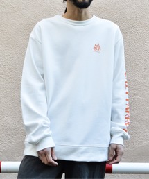 【MODISH GAZE】アニマルワンポイント刺繍スウェット