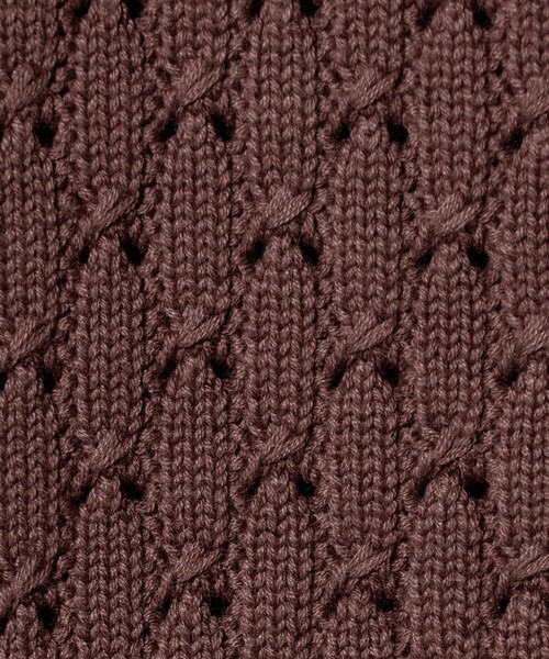 BEAUTY&YOUTH UNITED ARROWS(ビューティーアンドユースユナイテッドアローズ)の「オブリック パターン ポロ ジャケット(カーディガン/ボレロ・メンズ・ダークブラウン/ダークグレー・S/M/XL/L)」の9枚目の写真