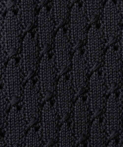 BEAUTY&YOUTH UNITED ARROWS(ビューティーアンドユースユナイテッドアローズ)の「オブリック パターン ポロ ジャケット(カーディガン/ボレロ・メンズ・ダークブラウン/ダークグレー・S/M/XL/L)」の14枚目の写真