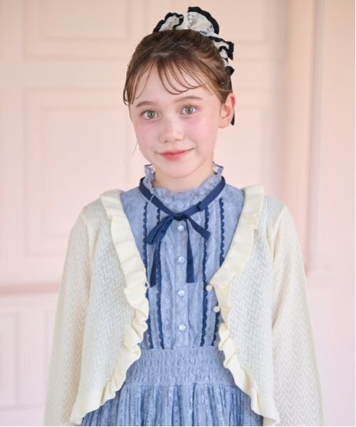 フリルカーディガン♪（カーディガン/ボレロ）｜mezzo piano Junior