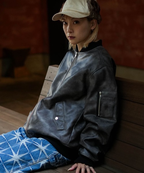 BEN DAVIS（ベンデイビス）の「【BEN DAVIS/ベンデイビス】ファーフライトキャップ（キャップ・メンズ・ブラック/ベージュ・FREE）」の9枚目の写真