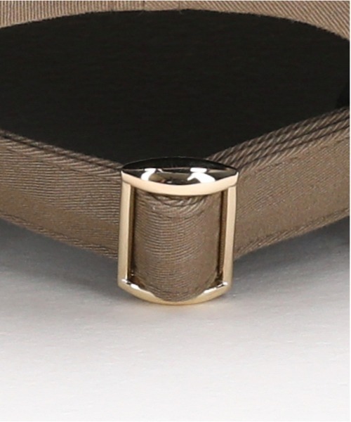 Right-on（ライトオン）の「【HONEYSUCKLE ROSE】バイザーキャップ（キャップ・レディース・ブラック/ベージュ・フリー）」の7枚目の写真