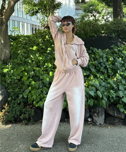 セール】【ZOZO限定アイテム】ROXY HEART PANTS/ロキシースウェット