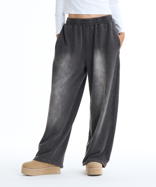 ROXY（ロキシー）の「【ZOZO限定アイテム】ROXY HEART PANTS/ロキシースウェットパンツ(SETUP・セットアップ対応可能・空港コーデ)（スウェットパンツ・レディース・ピンク/ブラウン/ブラック・FREE）」の7枚目の写真