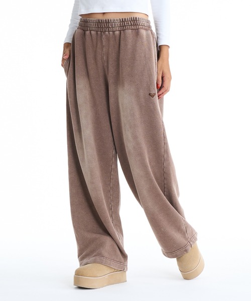 ROXY（ロキシー）の「【ZOZO限定アイテム】ROXY HEART PANTS/ロキシースウェットパンツ(SETUP・セットアップ対応可能・空港コーデ)（スウェットパンツ・レディース・ピンク/ブラウン/ブラック・FREE）」の18枚目の写真