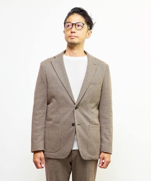MEN'S MELROSE（メンズメルローズ）の「ガンクラブムリネコンフォートジャケット(セットアップ可)（テーラードジャケット・メンズ・ベージュ・2/5/4/3）」の11枚目の写真