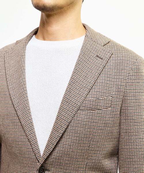 MEN'S MELROSE（メンズメルローズ）の「ガンクラブムリネコンフォートジャケット(セットアップ可)（テーラードジャケット・メンズ・ベージュ・2/5/4/3）」の9枚目の写真