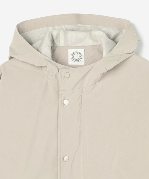 ORCIVAL（オーシバル）の「ORCIVAL | ツイル フードブルゾン MEN（その他アウター・メンズ・ライトグレー/ダークネイビー・5/4）」の5枚目の写真