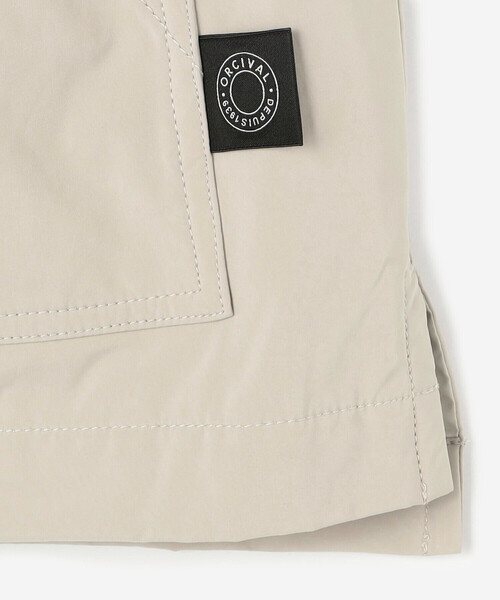ORCIVAL（オーシバル）の「ORCIVAL | ツイル フードブルゾン MEN（その他アウター・メンズ・ライトグレー/ダークネイビー・5/4）」の8枚目の写真