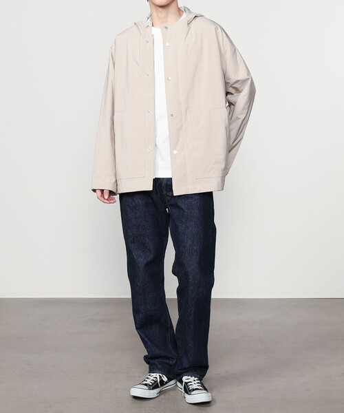 ORCIVAL（オーシバル）の「ORCIVAL | ツイル フードブルゾン MEN（その他アウター・メンズ・ライトグレー/ダークネイビー・5/4）」の17枚目の写真