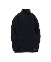ストレッチフライス タートルネック ロングスリーブ Tシャツ