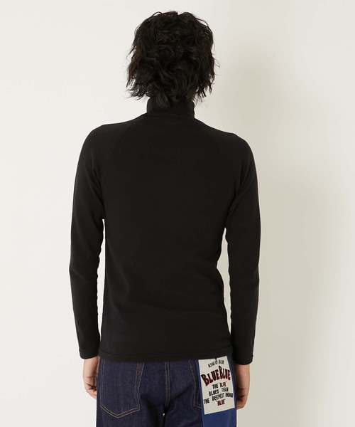 HOLLYWOOD RANCH MARKET(ハリウッドランチマーケット)の「ストレッチフライス タートルネック ロングスリーブ Tシャツ(Tシャツ/カットソー・メンズ・ブラック/グレー/チャコール/ホワイト/ダークネイビー・M/L/XL/S)」の19枚目の写真