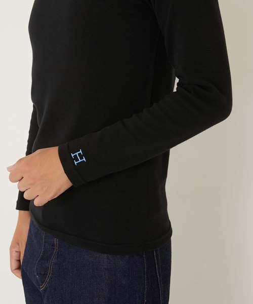 ストレッチフライス タートルネック ロングスリーブ Tシャツ（Tシャツ