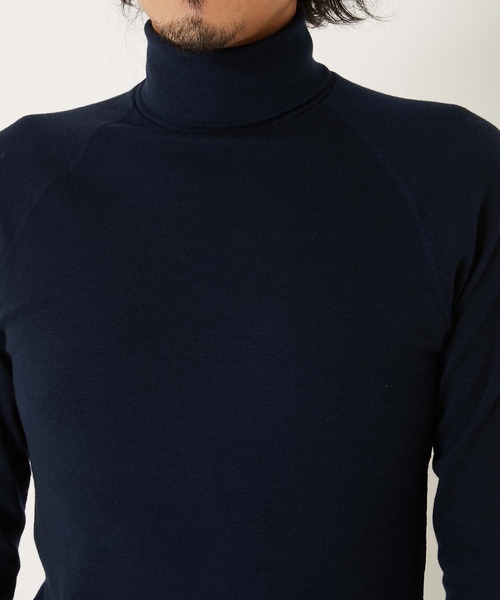 ストレッチフライス タートルネック ロングスリーブ Tシャツ（Tシャツ